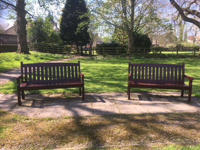 park benches